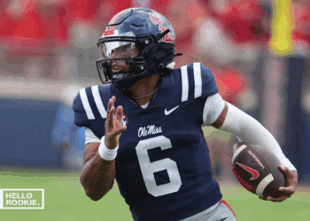 Ole Miss quarterback Trinidad Chambliss leads the undefeated Rebels into Athens to face Georgia in a pivotal SEC matchup.