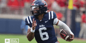 Ole Miss quarterback Trinidad Chambliss leads the undefeated Rebels into Athens to face Georgia in a pivotal SEC matchup.