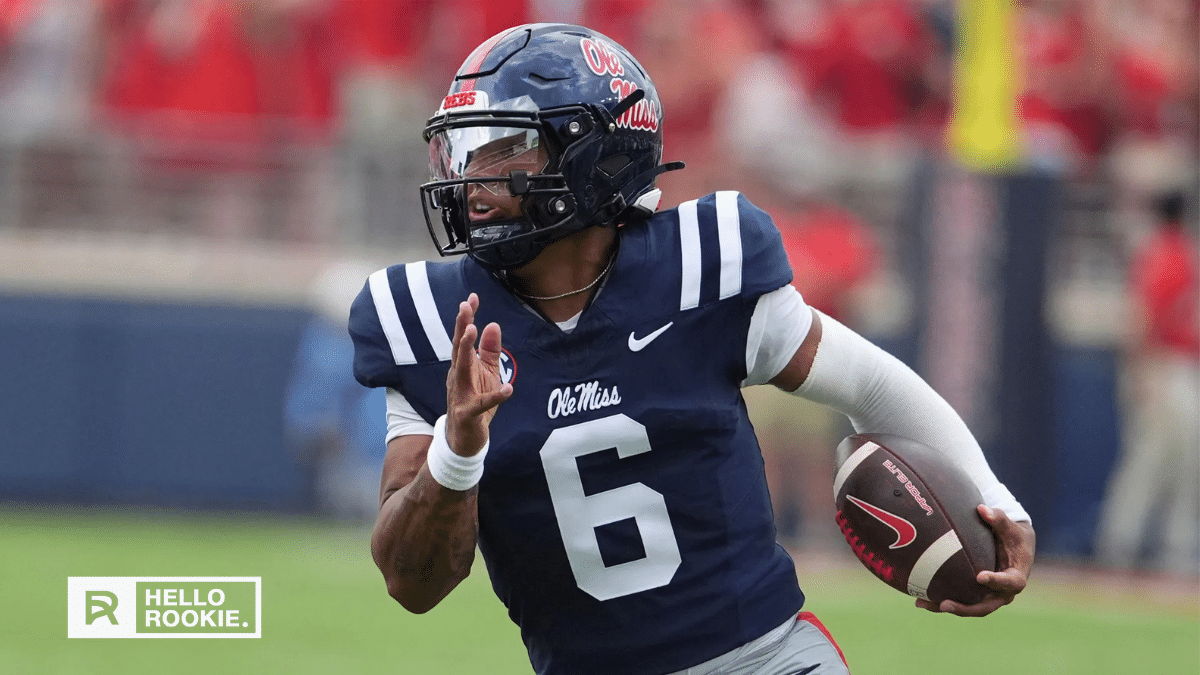 Ole Miss quarterback Trinidad Chambliss leads the undefeated Rebels into Athens to face Georgia in a pivotal SEC matchup.