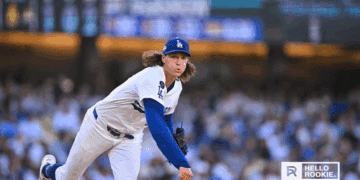Tyler Glasnow of the Dodgers starts Game 3 at home against the Blue Jays in the 2025 World Series.