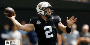 Vanderbilt quarterback Diego Pavia leads the Commodores against LSU in a crucial SEC matchup in Nashville.