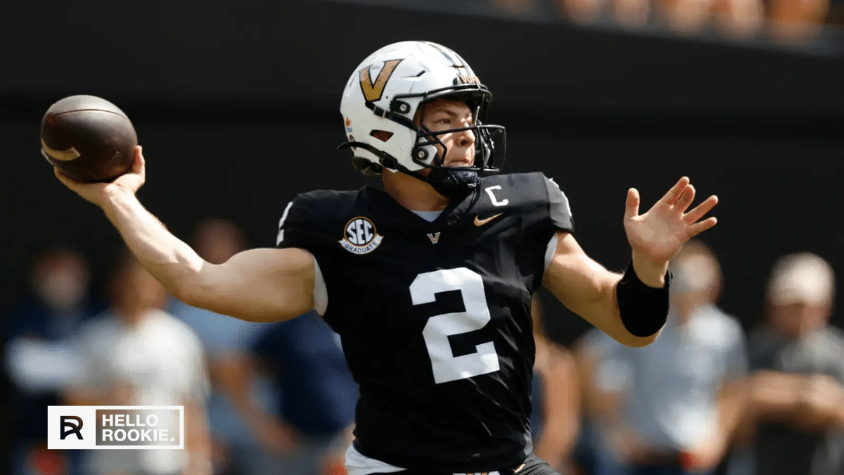 Vanderbilt quarterback Diego Pavia leads the Commodores against LSU in a crucial SEC matchup in Nashville.