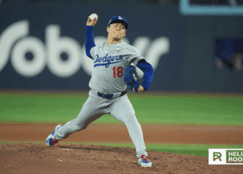 Yoshinobu Yamamoto of the Los Angeles Dodgers takes the mound in a must-win World Series Game 6 at Rogers Centre.