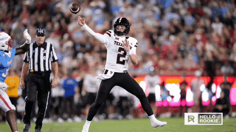 Behren Morton leads Texas Tech into a top-10 Big 12 battle against undefeated BYU in Lubbock.