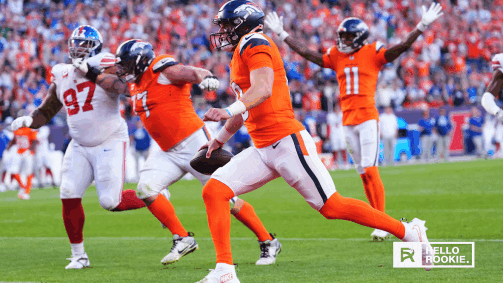 Bo Nix leads the Denver Broncos against the Las Vegas Raiders on Thursday Night Football at Empower Field.