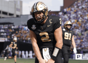 Diego Pavia of Vanderbilt looks to lead the Commodores past Auburn in this critical SEC matchup at FirstBank Stadium.