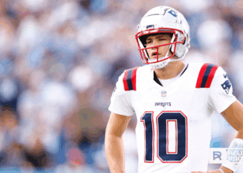 Drake Maye leads the New England Patriots into Tampa to face the Buccaneers in a key Week 10 clash.