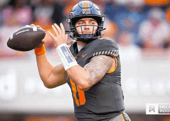 Joey Aguilar of Tennessee leads one of the nation’s top offenses into a home clash against SEC rival Vanderbilt.