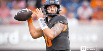 Joey Aguilar of Tennessee leads one of the nation’s top offenses into a home clash against SEC rival Vanderbilt.