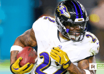 Derrick Henry of the Baltimore Ravens looks to punish the Steelers' defense in a key AFC North showdown.