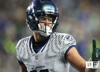 Jaxon Smith-Njigba of the Seattle Seahawks looks to stay hot as they visit the Carolina Panthers in Week 17.