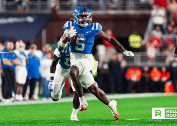 Kewan Lacy of Ole Miss powers the Rebels' offense as they host Tulane in the College Football Playoff opener.