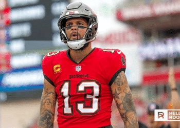 Mike Evans of the Tampa Bay Buccaneers returns to the lineup for a key NFC South clash against the Falcons.