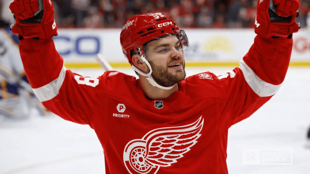 Alex DeBrincat leads the Red Wings' offense as they host the Avalanche in a key Eastern vs Western Conference battle.