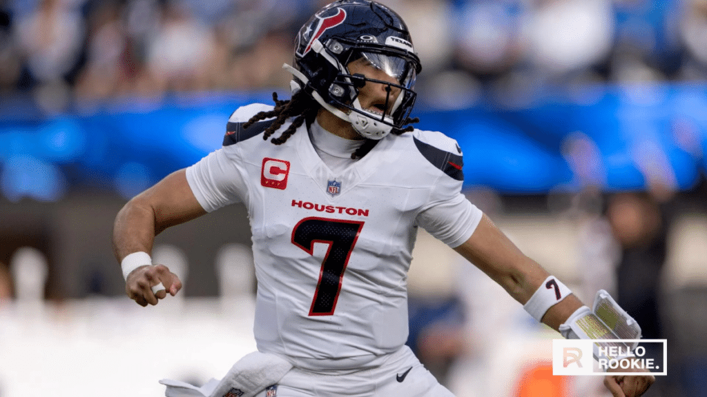 C.J. Stroud leads the Houston Texans into Pittsburgh for a Wild Card matchup against the Steelers at Acrisure Stadium.