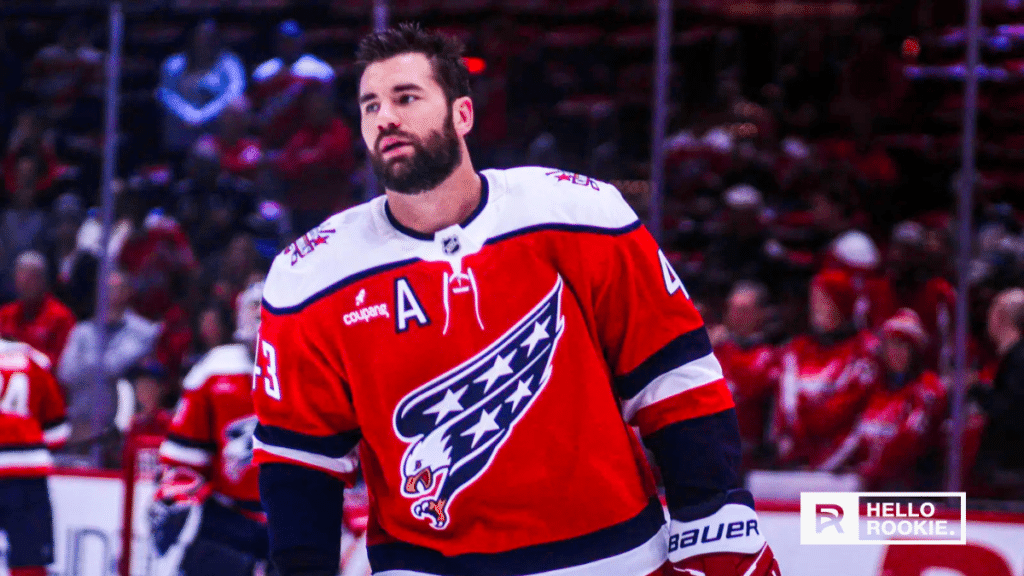 Tom Wilson of the Washington Capitals leads the offense as they face the slumping Anaheim Ducks at Capital One Arena.