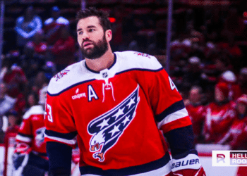 Tom Wilson of the Washington Capitals leads the offense as they face the slumping Anaheim Ducks at Capital One Arena.