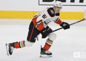 Cutter Gauthier leads the Anaheim Ducks offense against the Winnipeg Jets at Honda Center.