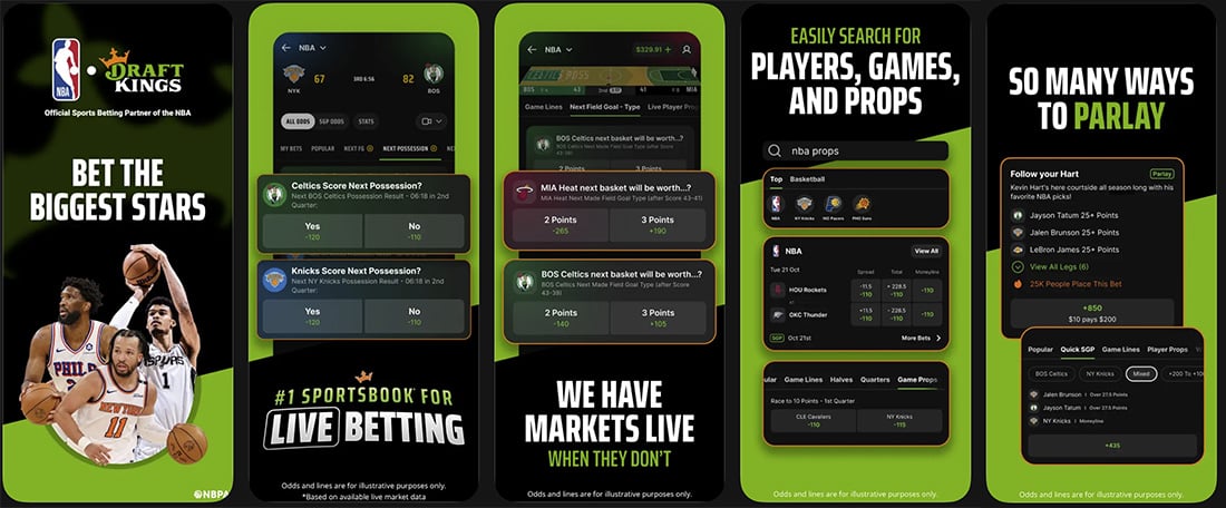 DraftKings Sportsbook App