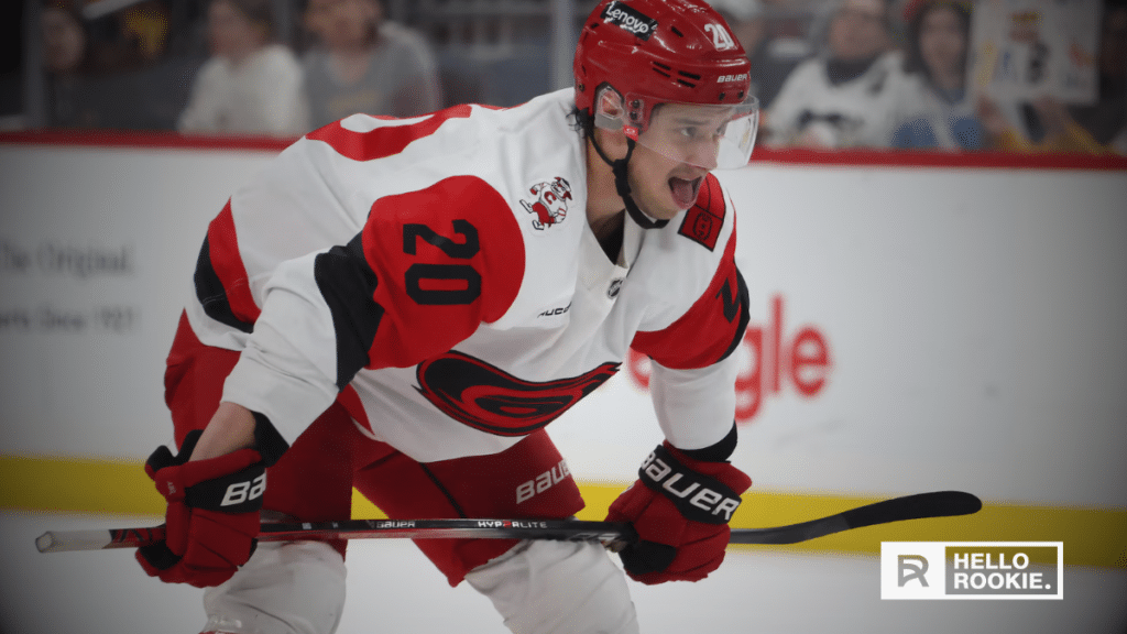 Sebastian Aho leads the Carolina Hurricanes offense as they face the Montreal Canadiens at the Bell Centre.