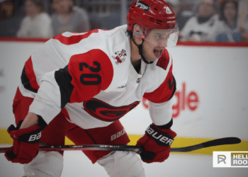 Sebastian Aho leads the Carolina Hurricanes offense as they face the Montreal Canadiens at the Bell Centre.