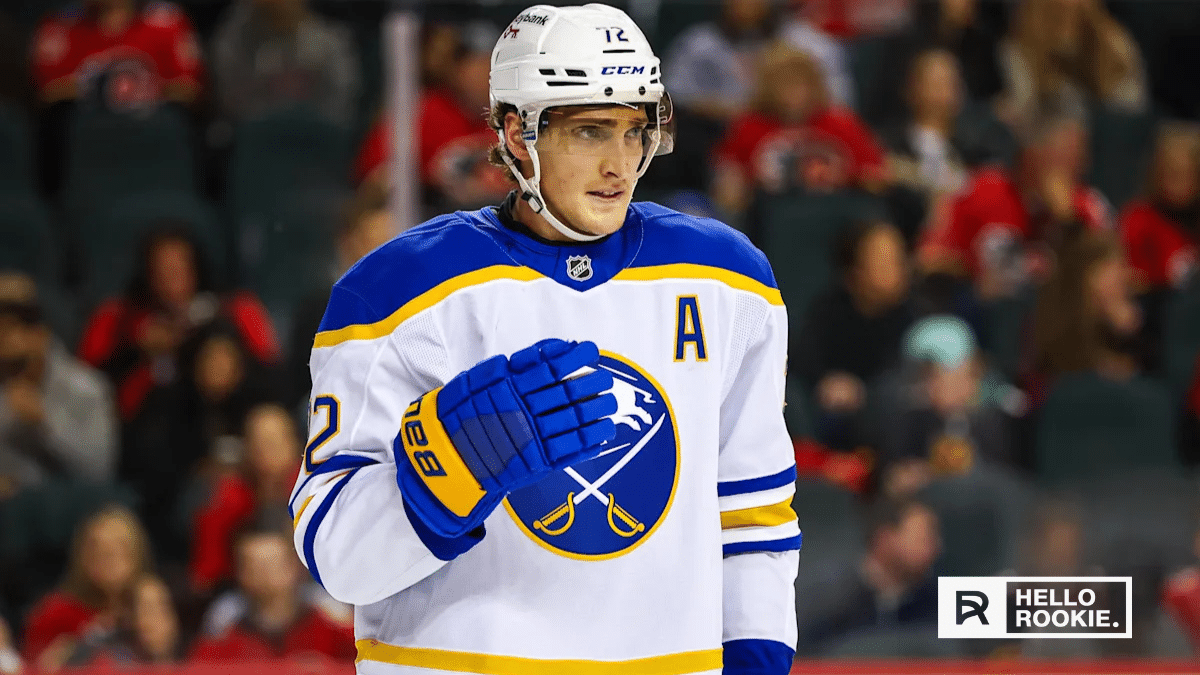 Tage Thompson leads the Buffalo Sabres offense as they face the Pittsburgh Penguins at PPG Paints Arena.