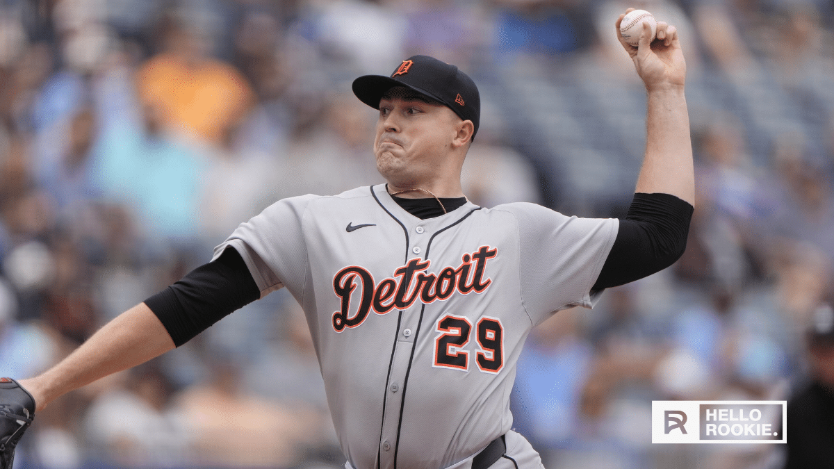 Tarik Skubal of the Detroit Tigers delivers a pitch as Detroit eyes a 2026 World Series run