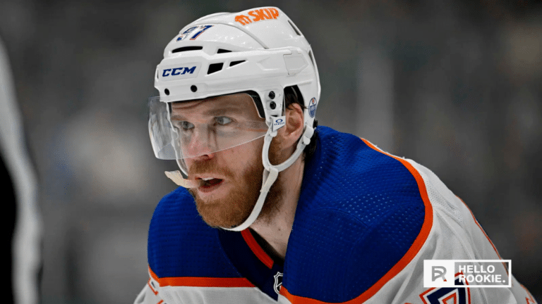 Connor McDavid of the Edmonton Oilers skates against the San Jose Sharks at SAP Center
