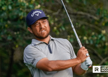 Xander Schauffele in the Masters Tournament