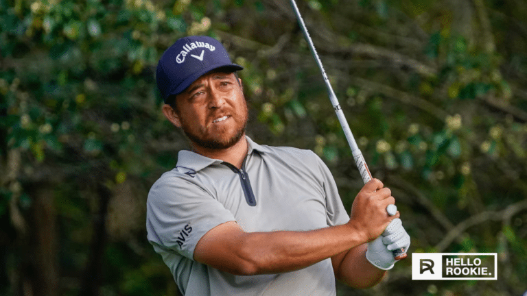 Xander Schauffele in the Masters Tournament