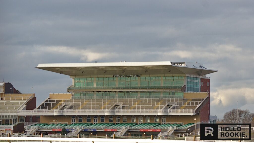 Aintree Racecourse in Liverpool England home of the Grand National horse race