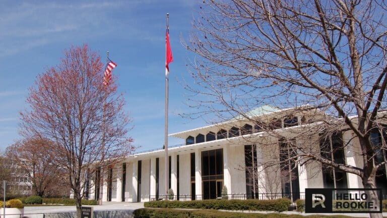 North Carolina General Assembly building in Raleigh where sports betting legislation was passed