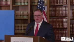 Republican House Speaker Matt Hall