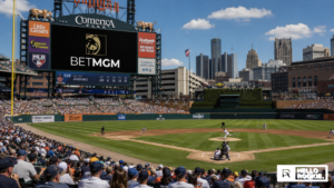BetMGM at a MLB Stadium