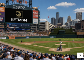 BetMGM at a MLB Stadium