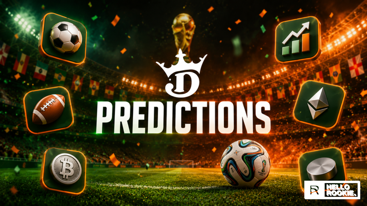 DraftKings Predictions Volume Jumps 24% in May as World Cup Drives Platform