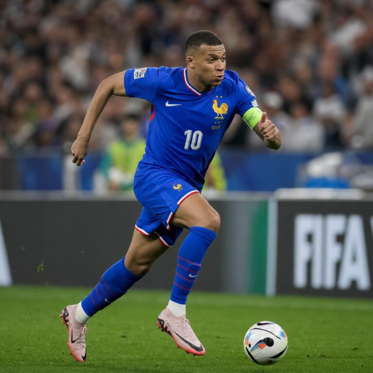 France national team player in action at the 2026 FIFA World Cup
