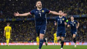 John McGinn celebrates Scotland's winning goal at the 2026 World Cup