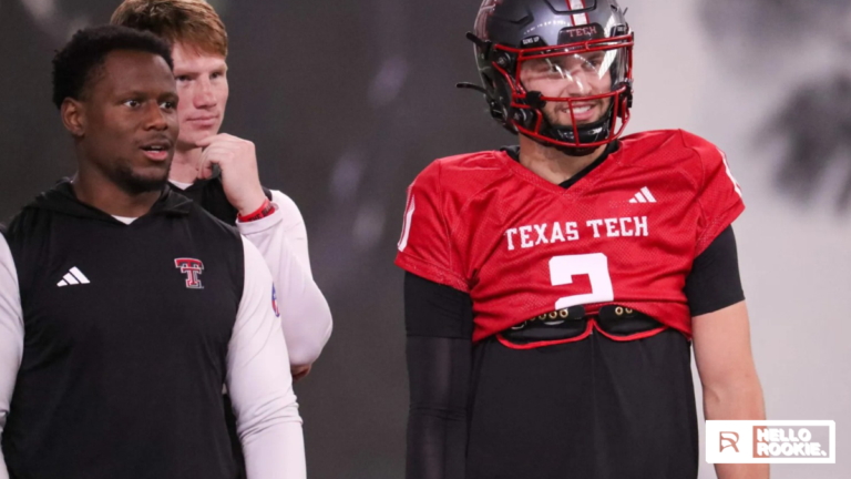 Texas Tech quarterback Brendan Sorsby