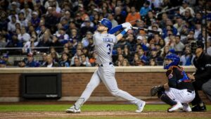 Kyle Tucker in action for the Los Angeles Dodgers