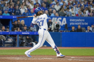 Vladimir Guerrero Jr. in action for the Toronto Blue Jays