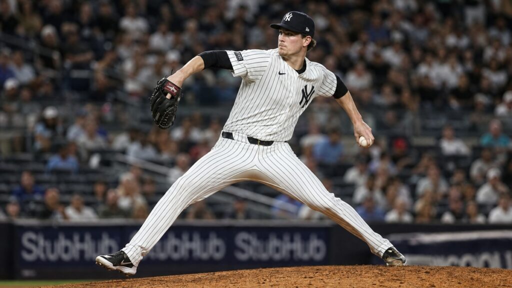Max Fried pitching for the New York Yankees