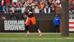 Deshaun Watson in action for the Cleveland Browns